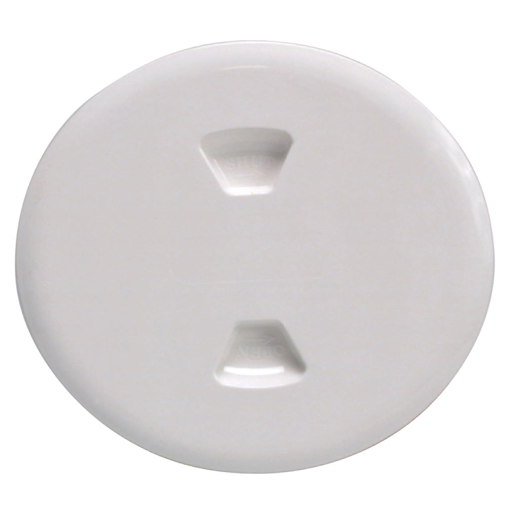 Beckson 5" Twist-Out Deck Plate - White [DP50-W] - Sea & Tech Outfitters Florida, LLC