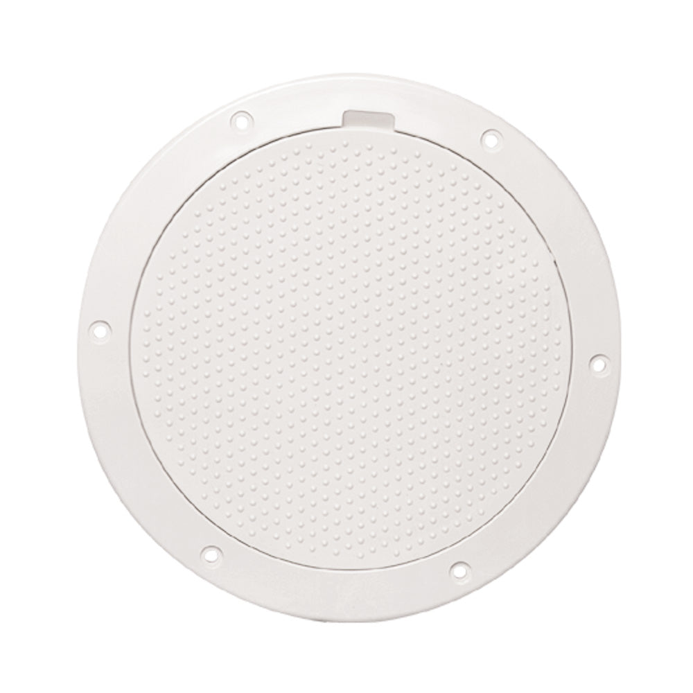 Beckson 6" Non-Skid Pry-Out Deck Plate - White [DP63-W] - Sea & Tech Outfitters Florida, LLC