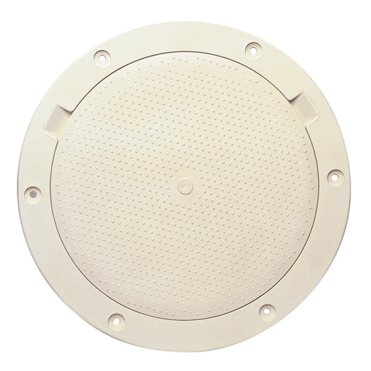 Beckson 8" Non-Skid Pry-Out Deck Plate - Beige [DP83-N] - Sea & Tech Outfitters Florida, LLC