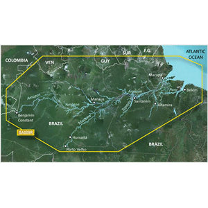 Garmin BlueChart g3 Vision HD - VSA009R - Amazon River - microSD/SD [010-C1066-00] - Sea & Tech Outfitters Florida, LLC