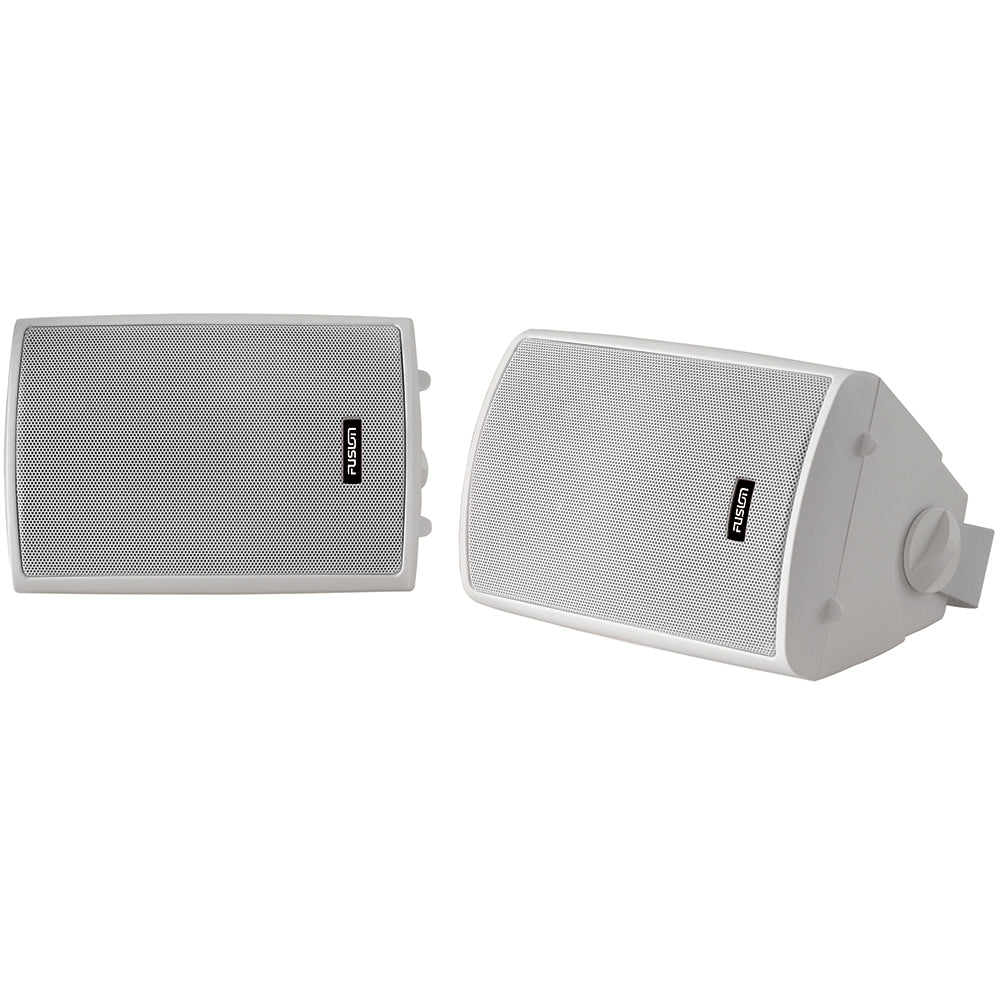 Fusion 4" Compact Marine Box Speakers - (Pair) White [MS-OS420] - Sea & Tech Outfitters Florida, LLC