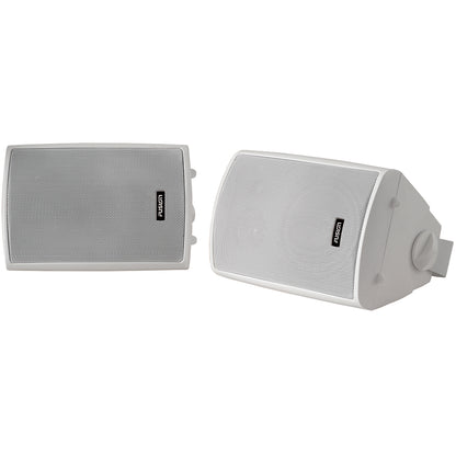 Fusion 4" Compact Marine Box Speakers - (Pair) White [MS-OS420] - Sea & Tech Outfitters Florida, LLC