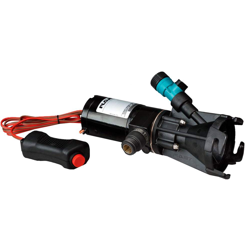 Flojet Portable Self-Priming RV Macerator Waste Pump Kit - 12V [18555000A] - Sea & Tech Outfitters Florida, LLC