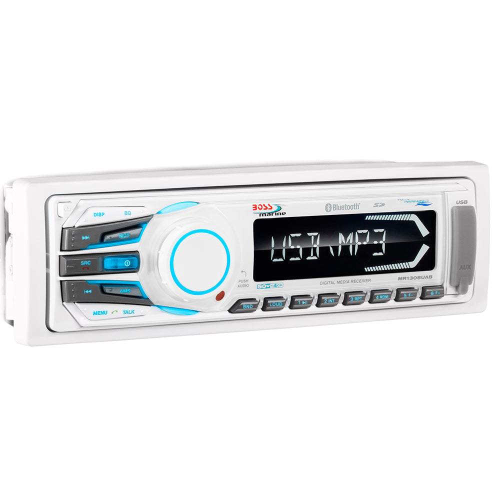 Boss Audio MR1308UAB Marine Stereo w/AM/FM/BT/USB [MR1308UAB] - Sea & Tech Outfitters Florida, LLC