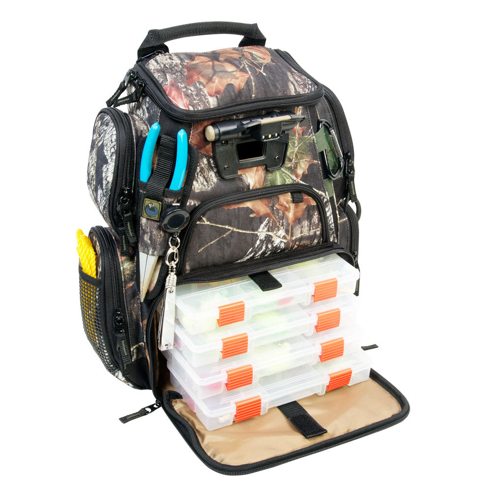 Wild River RECON Mossy Oak Compact Lighted Backpack w/4 PT3500 Trays [WCT503] - Sea & Tech Outfitters Florida, LLC