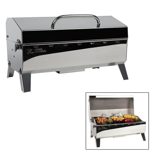 Kuuma Stow N Go 160 Gas Grill w/Thermometer and Ignitor [58131] - Sea & Tech Outfitters Florida, LLC