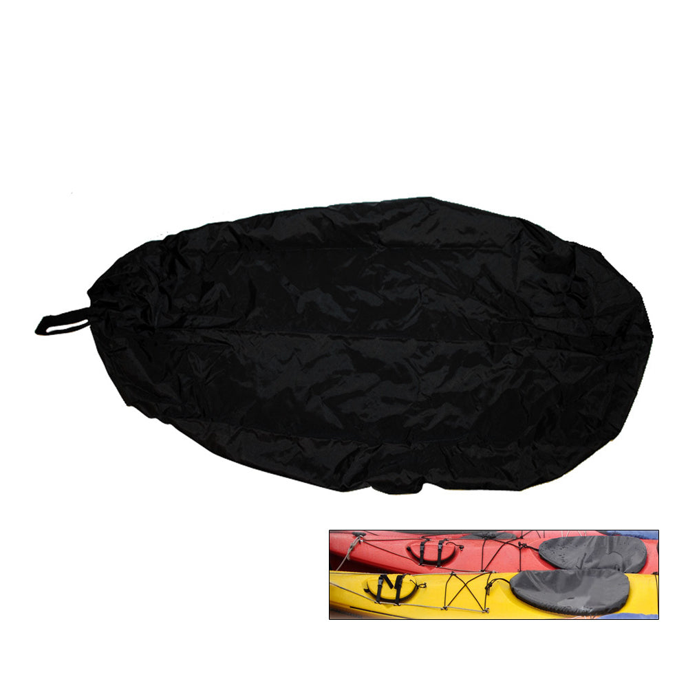 Attwood Universal Fit Kayak Cockpit Cover - Black [11775-5] - Sea & Tech Outfitters Florida, LLC