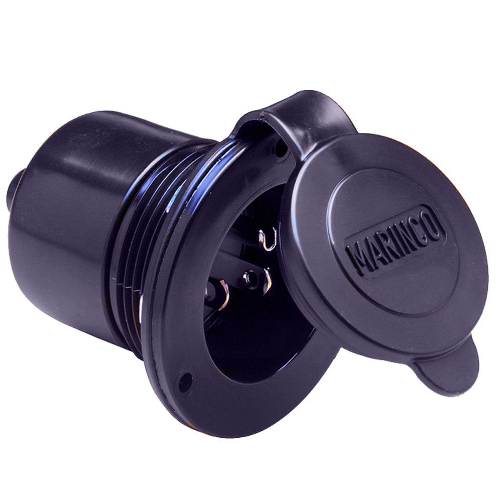 Marinco Marine On-Board Hard Wired Charger Inlet - 15Amp - Black [150BBI] - Sea & Tech Outfitters Florida, LLC