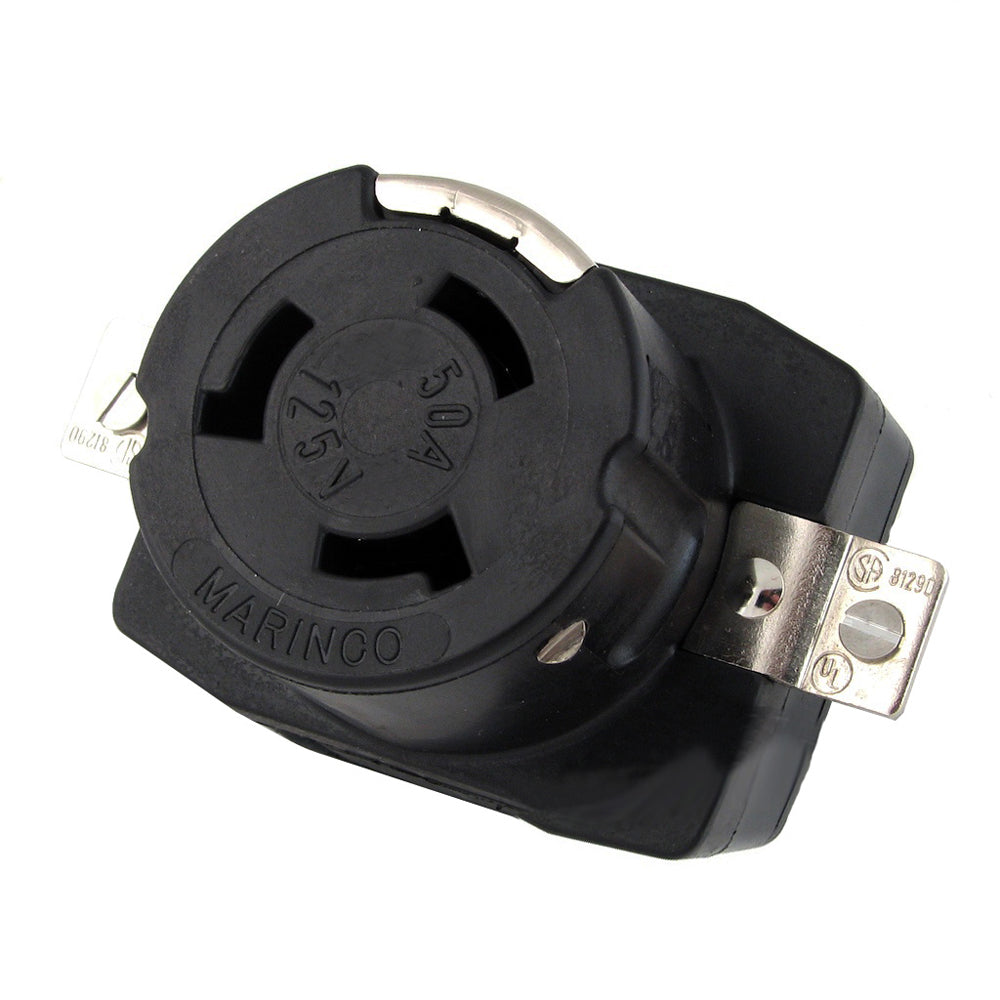 Marinco 6370CR 50Amp/125V Wire Dockside Receptacle [6370CR] - Sea & Tech Outfitters Florida, LLC