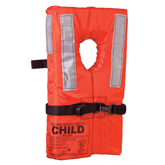 Kent Type 1 Collar Style Life Jacket - Child [100100-200-002-12] - Sea & Tech Outfitters Florida, LLC