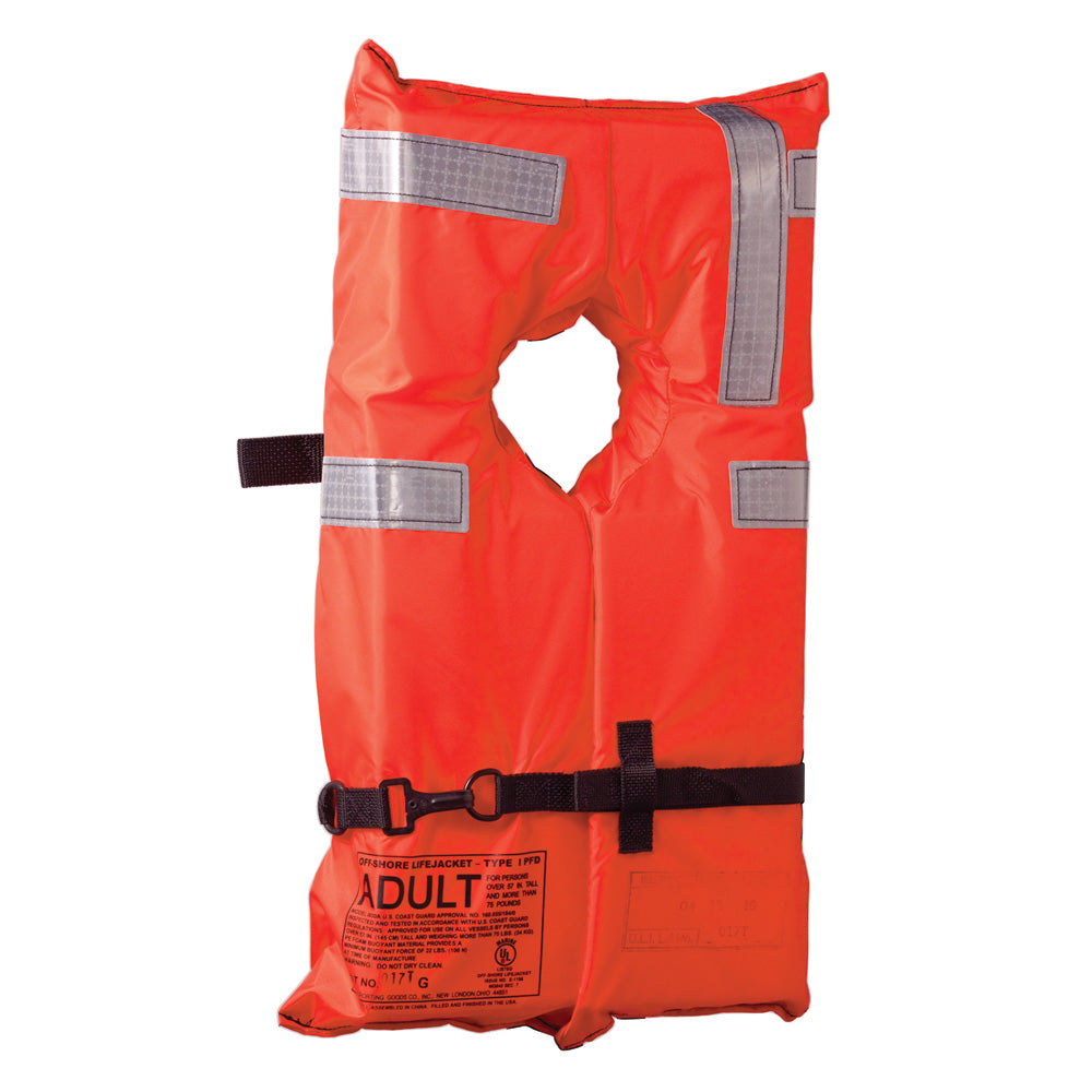 Kent Type I Collar Style Life Jacket - Adult Universal [100100-200-004-12] - Sea & Tech Outfitters Florida, LLC