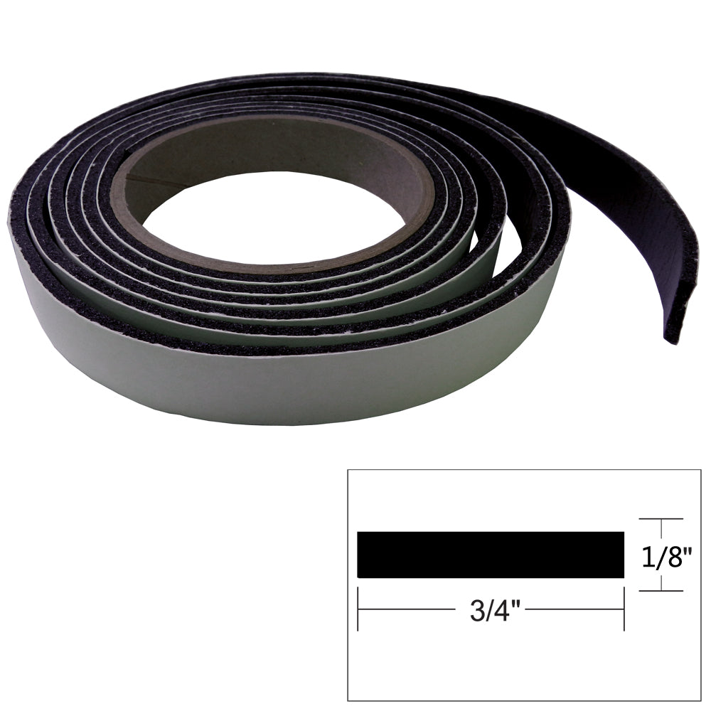 TACO Hatch Tape 8'L x "H x "W - Black [V30-0744B8-2] - Sea & Tech Outfitters Florida, LLC