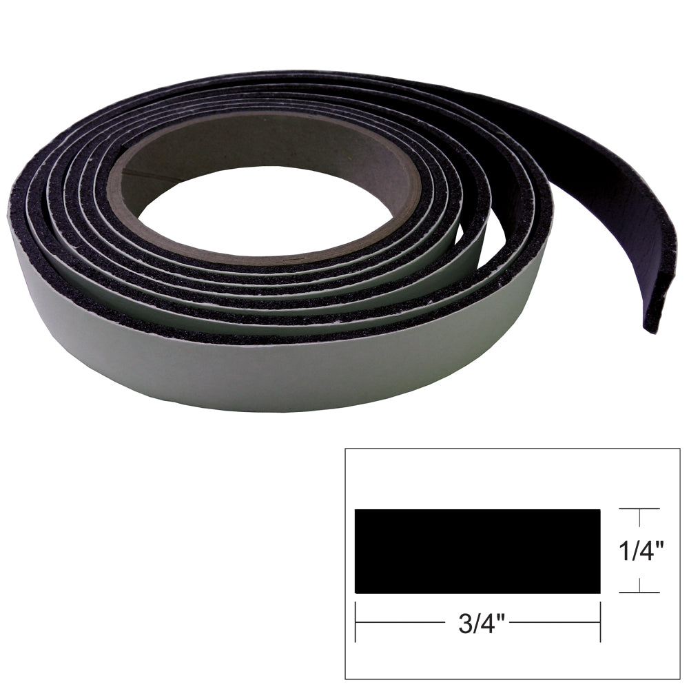 TACO Hatch Tape - 8'L x 1/4"H x "W - Black [V30-0748B8-2] - Sea & Tech Outfitters Florida, LLC