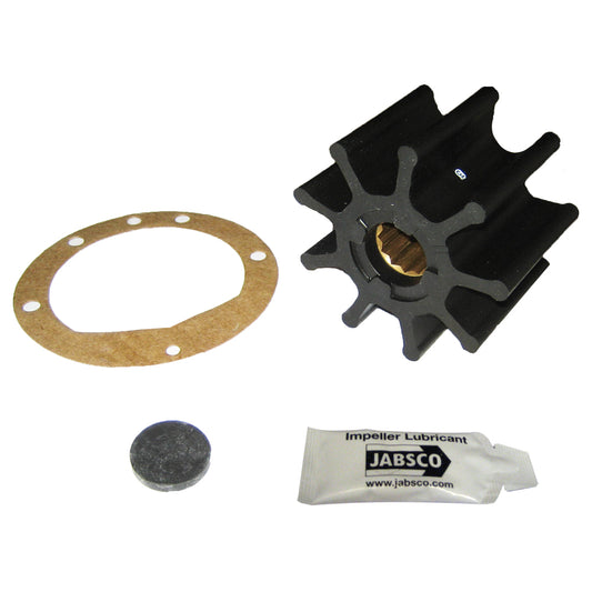 Jabsco Impeller Kit - 9 Blade - Nitrile - 3-3/4" Diameter x 2-1/2" W, 1" Shaft Diameter [836-0003-P] - Sea & Tech Outfitters Florida, LLC