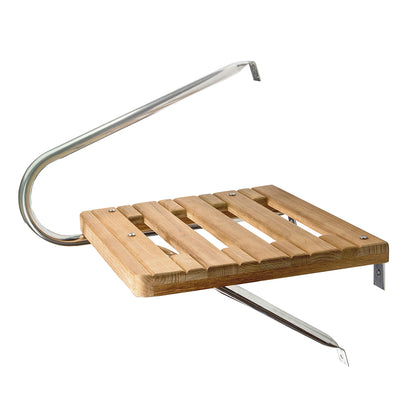 Whitecap Teak Swim Platform f/Outboard Motors [60900] - Sea & Tech Outfitters Florida, LLC