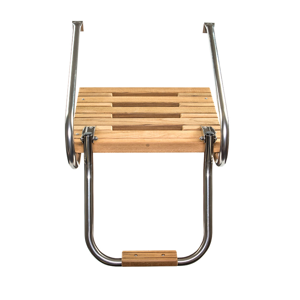 Whitecap Teak Swim Platform w/Ladder f/Inboard/Outboard Motors [60903] - Sea & Tech Outfitters Florida, LLC