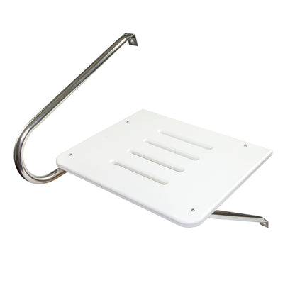 Whitecap White Poly Swim Platform f/Outboad Motors [67900] - Sea & Tech Outfitters Florida, LLC