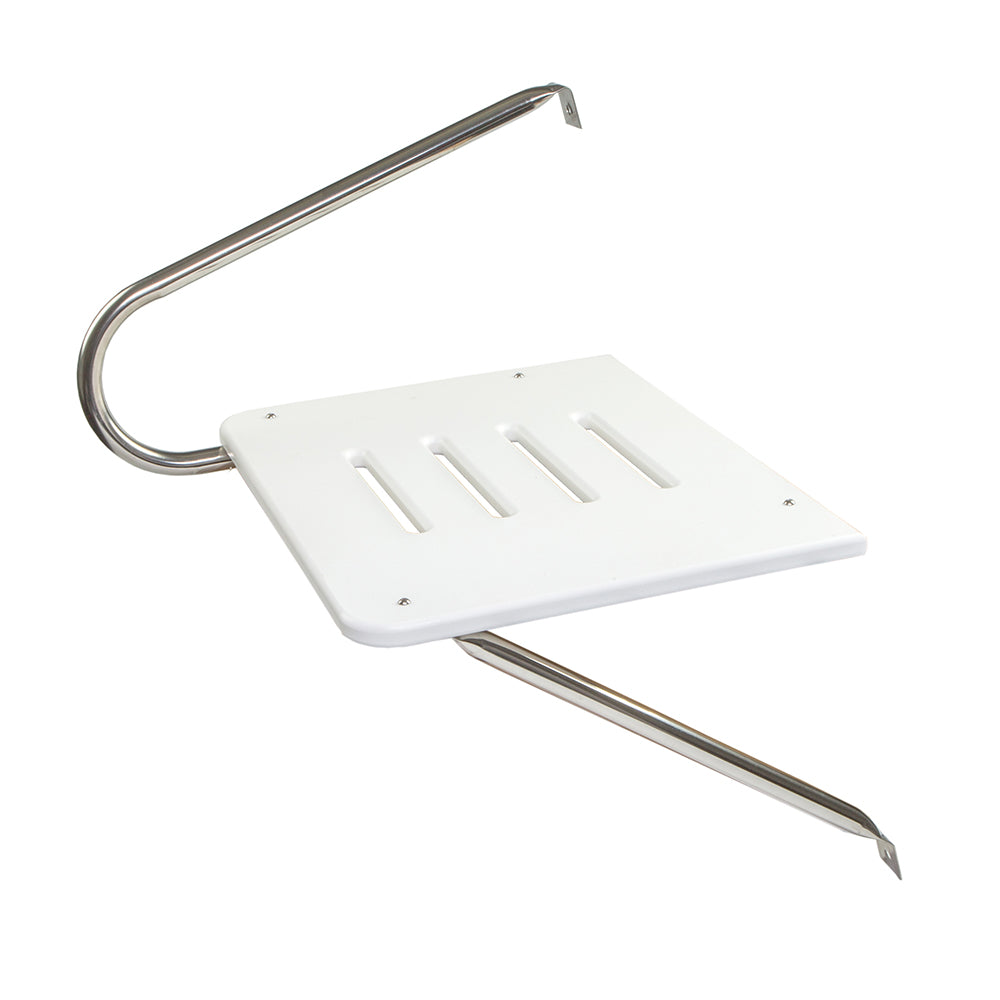 Whitecap White Poly Swim Platform f/Outboad Motors [67900] - Sea & Tech Outfitters Florida, LLC