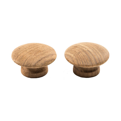 Whitecap Teak Round Drawer Knob - 2" - 2 Pack [60120-A] - Sea & Tech Outfitters Florida, LLC