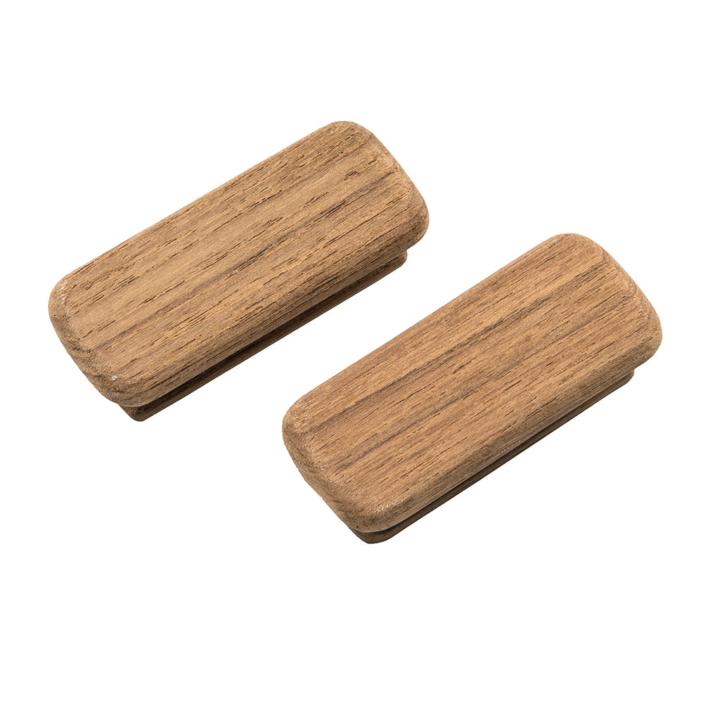 Whitecap Teak Rectangular Drawer Knob - 2-3/4"L - 2 Pack [60131-A] - Sea & Tech Outfitters Florida, LLC