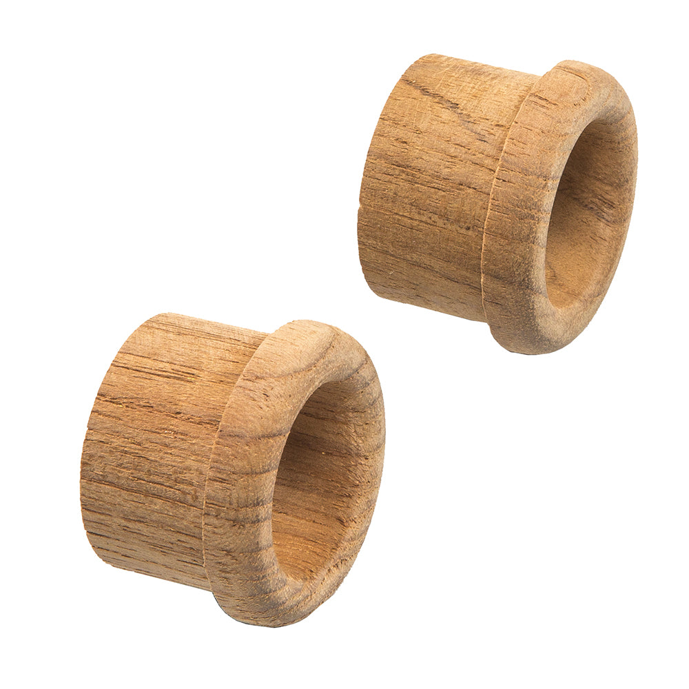 Whitecap Teak Finger Pull - 5/8" Barrel Length - 2 Pack [60145-A] - Sea & Tech Outfitters Florida, LLC