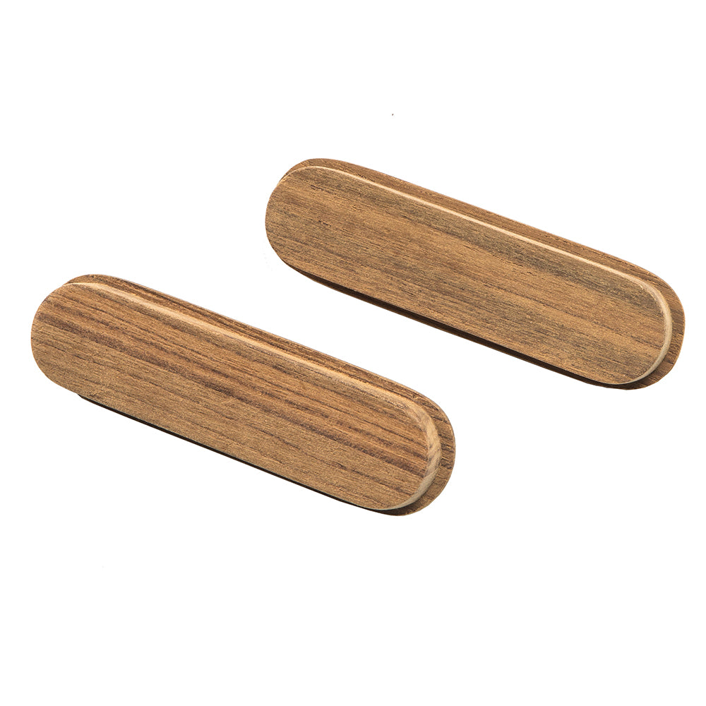 Whitecap Teak Oblong Drawer Pull - 4-1/16"L - 2 Pack [60124-A] - Sea & Tech Outfitters Florida, LLC