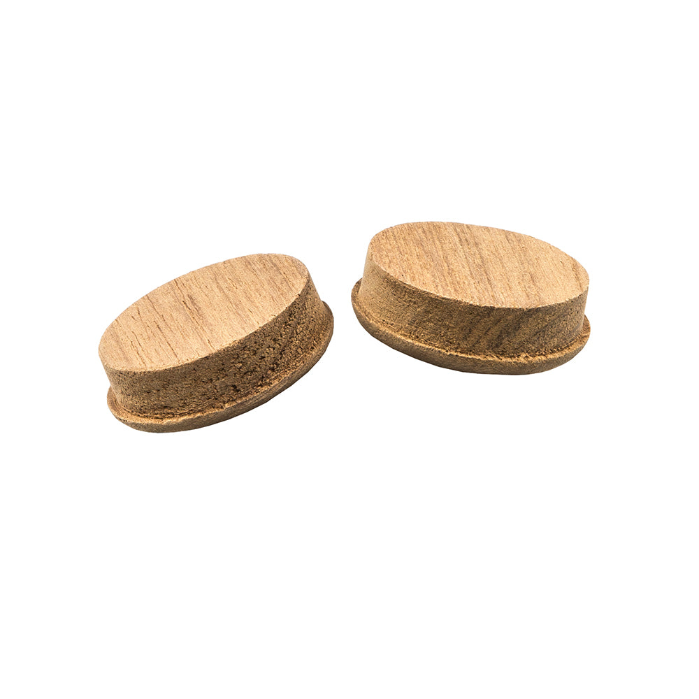 Whitecap Teak Round Drawer Pull - 1-3/8" Round - 2 Pack [60127-A] - Sea & Tech Outfitters Florida, LLC