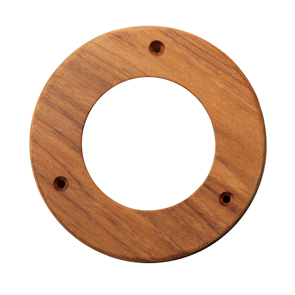 Whitecap Teak Trim Ring - 4" Inner Diameter Opening [61974] - Sea & Tech Outfitters Florida, LLC