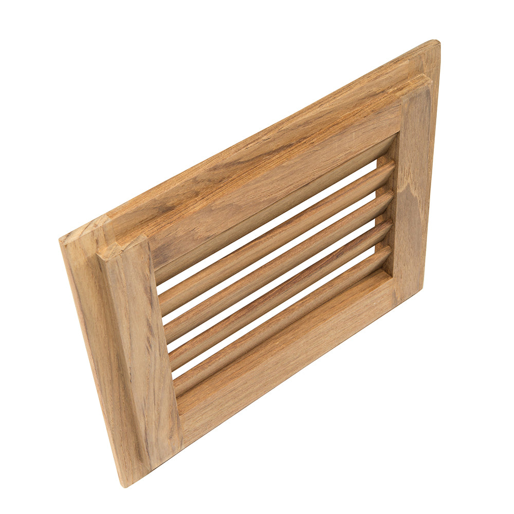 Whitecap Teak Louvered Insert - 7-1/2" x 9-1/8" x 3/4" [60712] - Sea & Tech Outfitters Florida, LLC