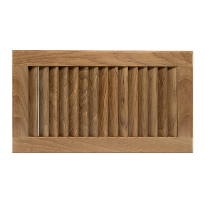 Whitecap Teak Louvered Insert - 16" x 9-1/8" x 3/4" [60710] - Sea & Tech Outfitters Florida, LLC