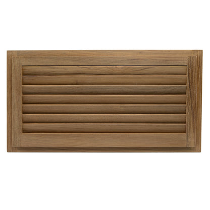 Whitecap Teak Louvered Insert - 9-3/8" x 18" x 3/4" [60716] - Sea & Tech Outfitters Florida, LLC