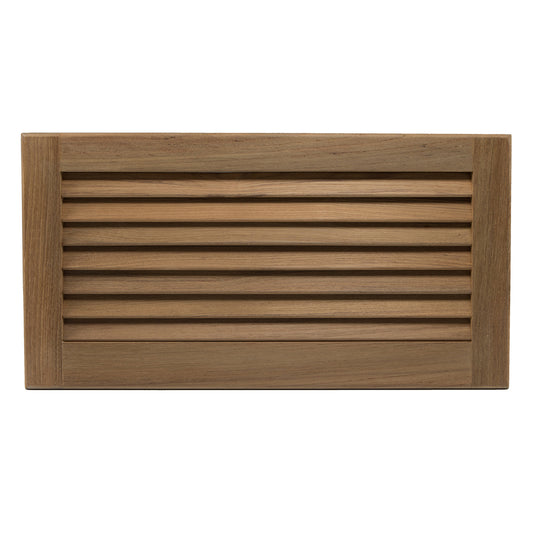 Whitecap Teak Louvered Insert - 9-3/8" x 18" x 3/4" [60716] - Sea & Tech Outfitters Florida, LLC