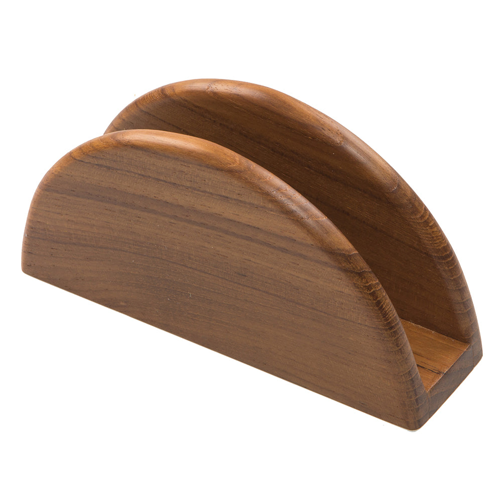 Whitecap Teak Napkin Holder [62433] - Sea & Tech Outfitters Florida, LLC