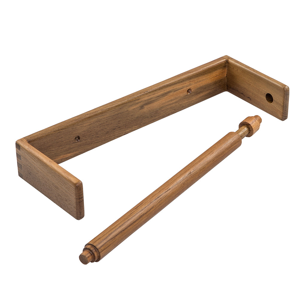 Whitecap Teak Wall-Mount Paper Towel Holder [62442] - Sea & Tech Outfitters Florida, LLC