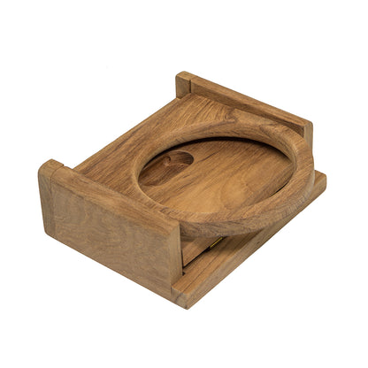 Whitecap Teak Folding Insulated Drink Holder [62602] - Sea & Tech Outfitters Florida, LLC