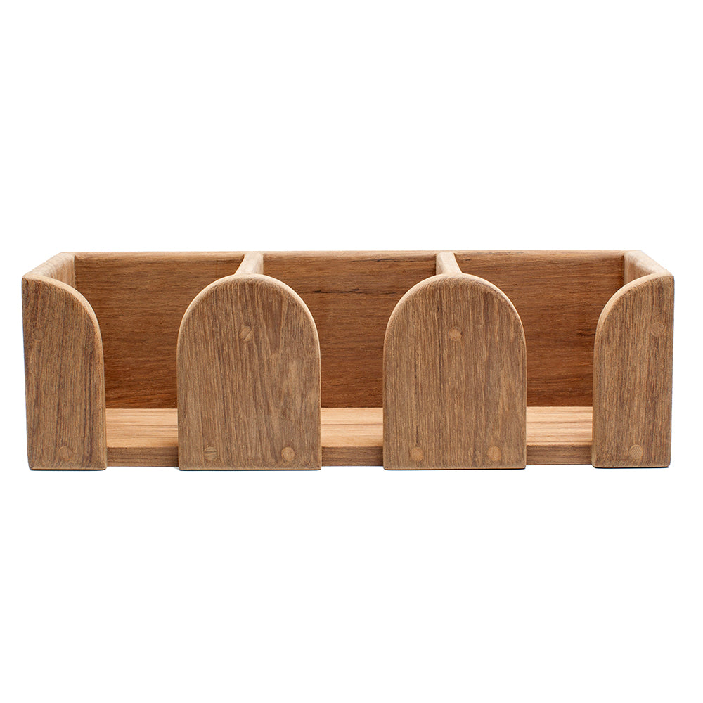 Whitecap Teak THree Mug Rack [62410] - Sea & Tech Outfitters Florida, LLC