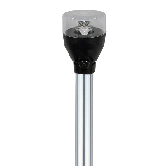 Attwood LED Articulating All Around Light - 24" Pole [5530-24A7] - Sea & Tech Outfitters Florida, LLC