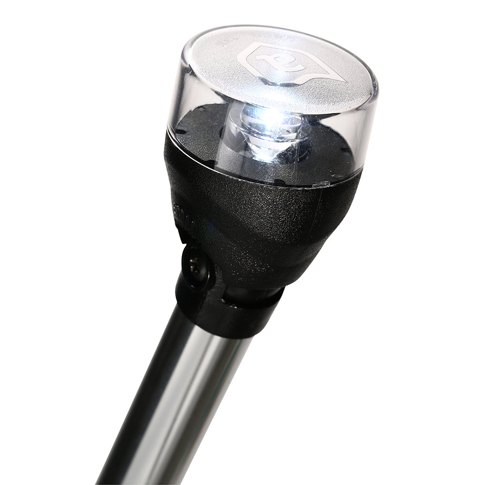 Attwood LED Articulating All Around Light - 36" Pole [5530-36A7] - Sea & Tech Outfitters Florida, LLC