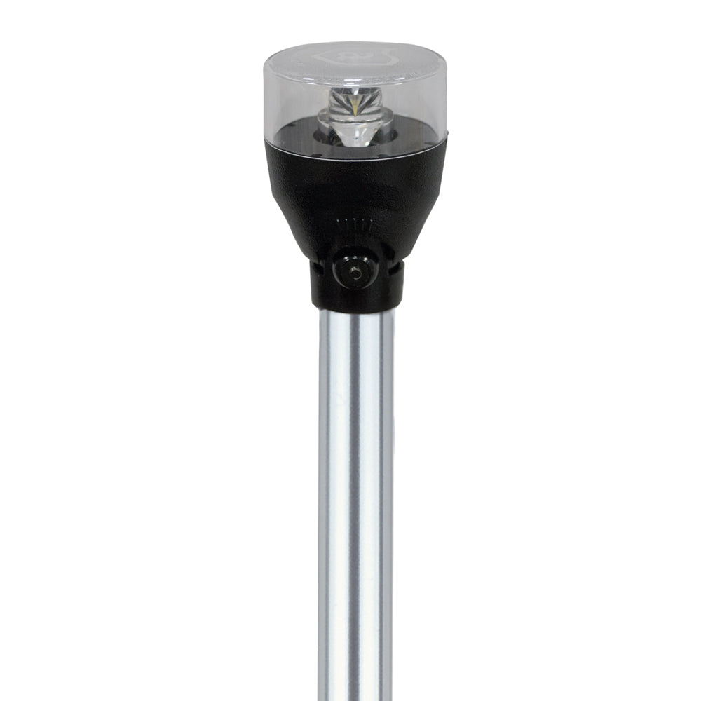 Attwood LED Articulating All Around Light - 36" Pole [5530-36A7] - Sea & Tech Outfitters Florida, LLC