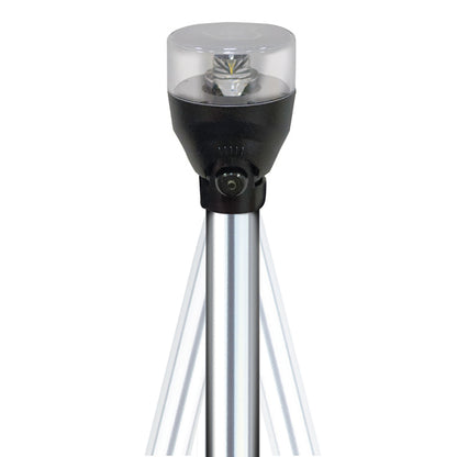 Attwood LED Articulating All Around Light - 42" Pole [5530-42A7] - Sea & Tech Outfitters Florida, LLC