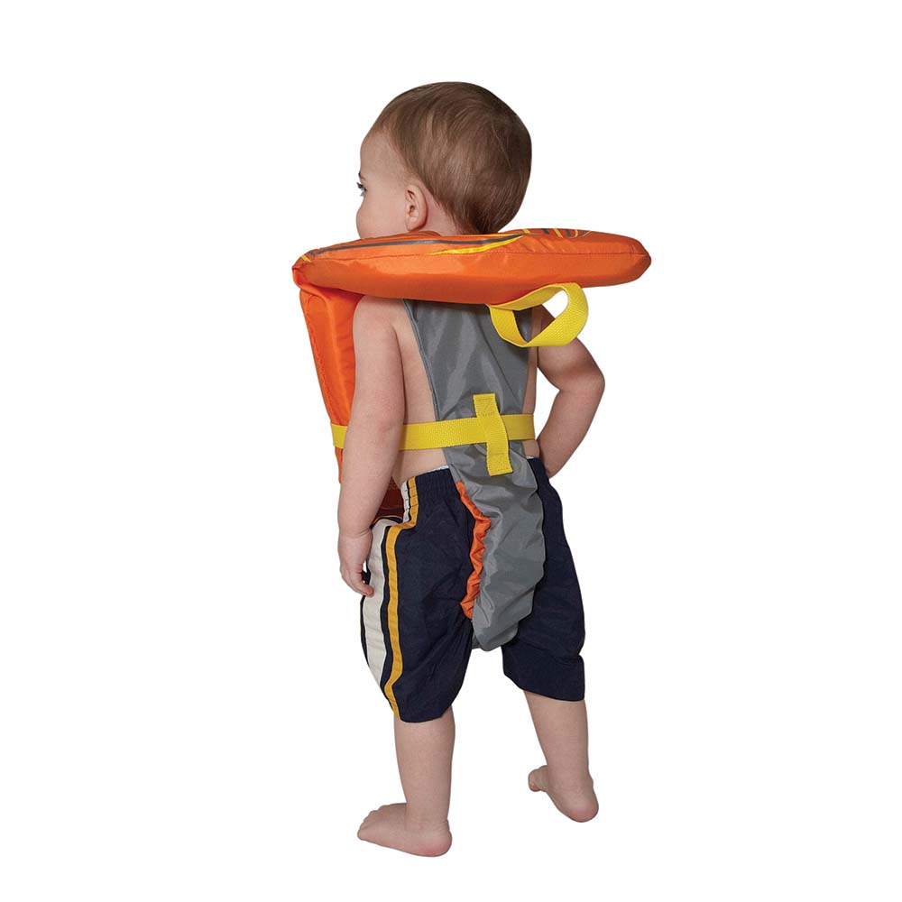 Full Throttle Baby-Safe Vest - Infant to 30lbs - Orange/Grey [104000-200-000-14] - Sea & Tech Outfitters Florida, LLC