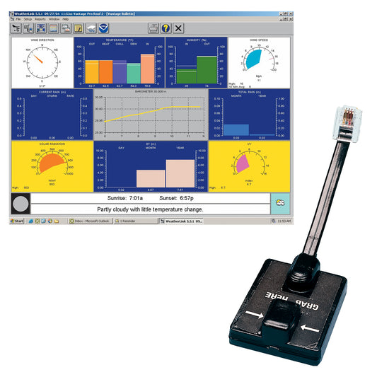 Davis WeatherLink Windows - Serial Port f/Vantage Vue & Pro2 Series [6510SER] - Sea & Tech Outfitters Florida, LLC