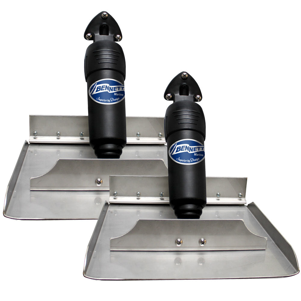 Bennett BOLT 12x4 Electric Trim Tab System - Control Switch Required [BOLT124] - Sea & Tech Outfitters Florida, LLC