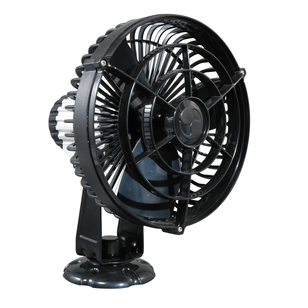 SEEKR by Caframo Kona 817 12V 3-Speed 7" Waterproof Fan - Black [817CABBX] - Sea & Tech Outfitters Florida, LLC