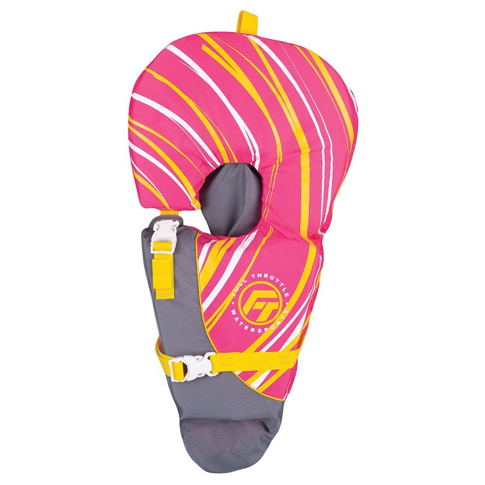 Full Throttle Baby-Safe Life Vest - Infant to 30lbs - Pink [104000-105-000-15] - Sea & Tech Outfitters Florida, LLC