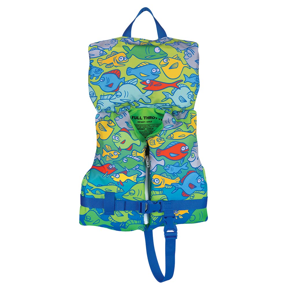 Full Throttle Character Vest - Infant/Child Less Than 50lbs - Fish [104200-500-000-15] - Sea & Tech Outfitters Florida, LLC