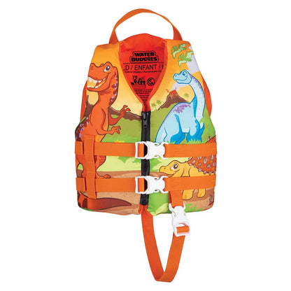 Full Throttle Water Buddies Life Vest - Child 30-50lbs - Dinosaurs [104300-200-001-15] - Sea & Tech Outfitters Florida, LLC