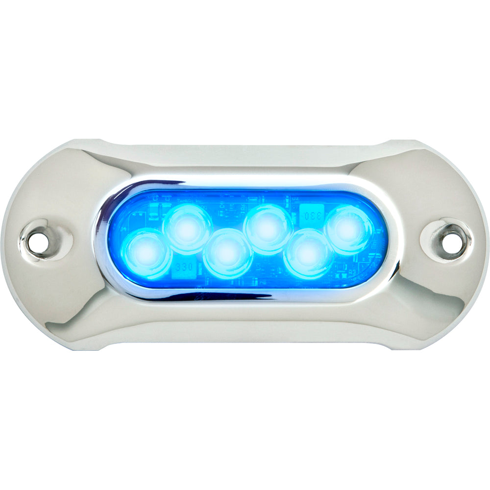 Attwood Light Armor Underwater LED Light - 6 LEDs - Blue [65UW06B-7] - Sea & Tech Outfitters Florida, LLC