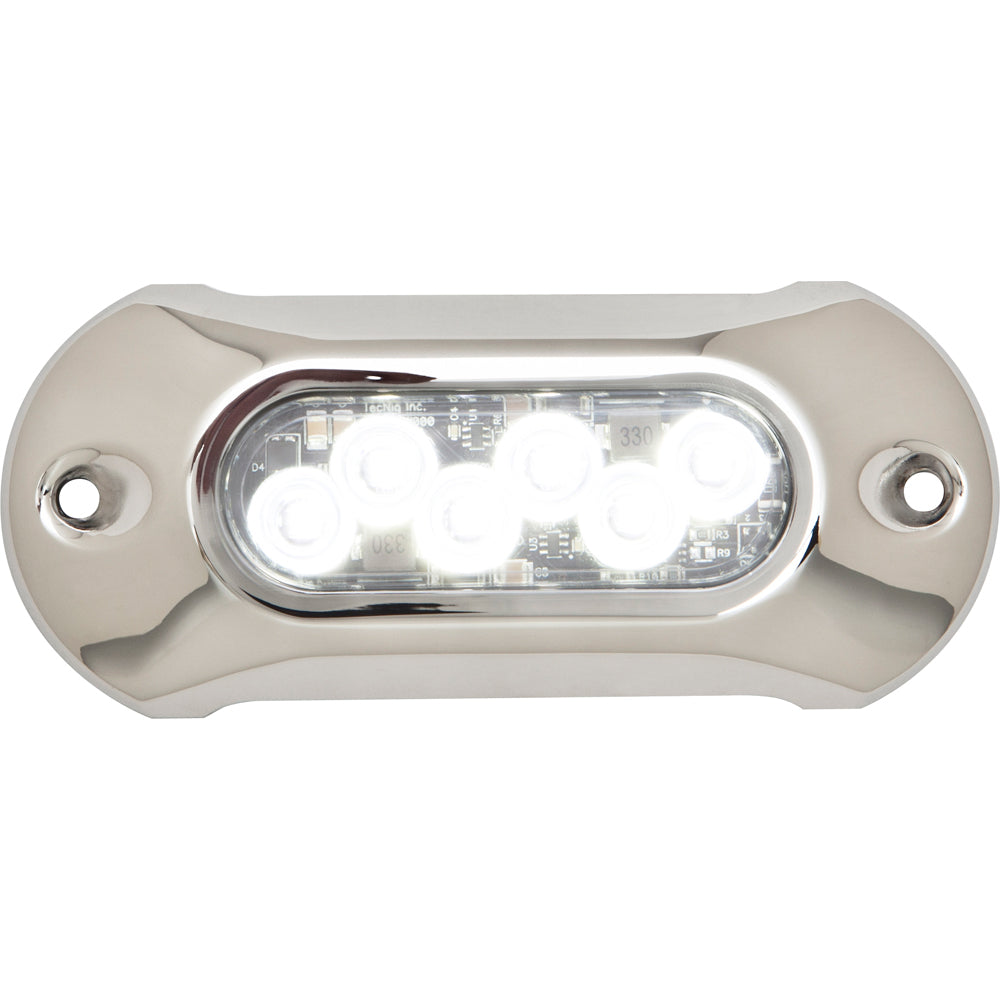 Attwood Light Armor Underwater LED Light - 6 LEDs - White [65UW06W-7] - Sea & Tech Outfitters Florida, LLC