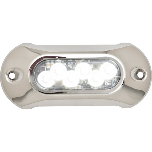 Attwood Light Armor Underwater LED Light - 6 LEDs - White [65UW06W-7] - Sea & Tech Outfitters Florida, LLC